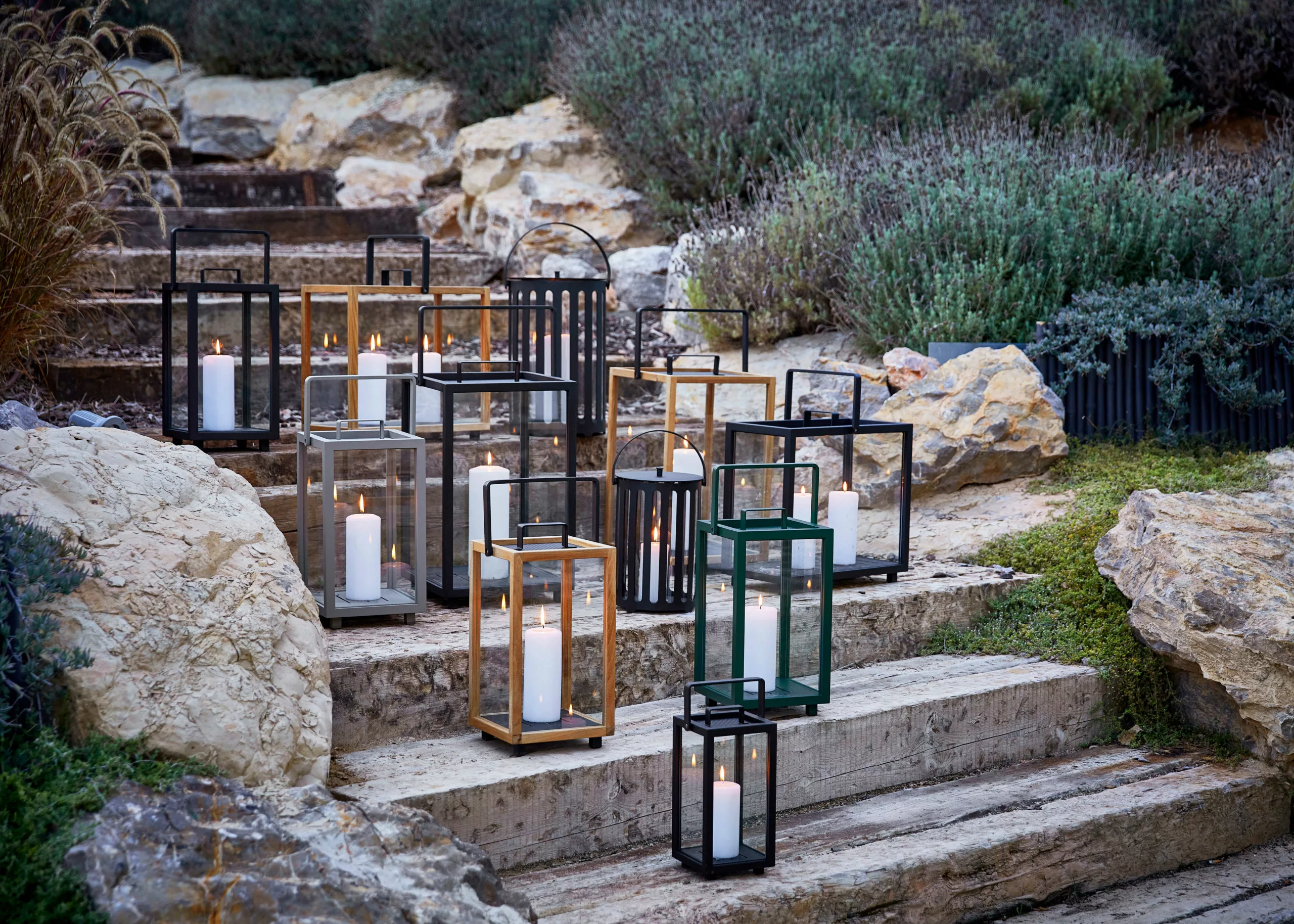 LIGHTHOUSE LANTERNE MINI LAVA GREY, ALUMINIUM - Bilde 2