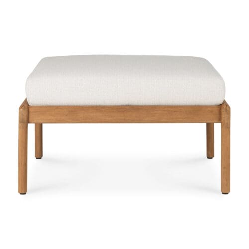 JACK FOOTSTOOL OFF WHITE