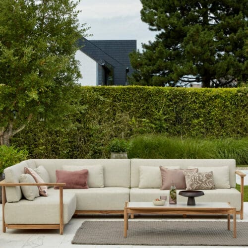 ST. LUCIA HJ&Oslash;RNESOFA EX. SOFABORD