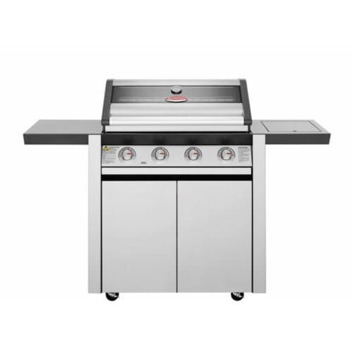 1600 SERIES STAINLESS - 4 BNR BBQ & TROLLEY