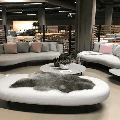 ORGANIX SOFAGRUPPE UTSTILLINGSMODELL EX BORD