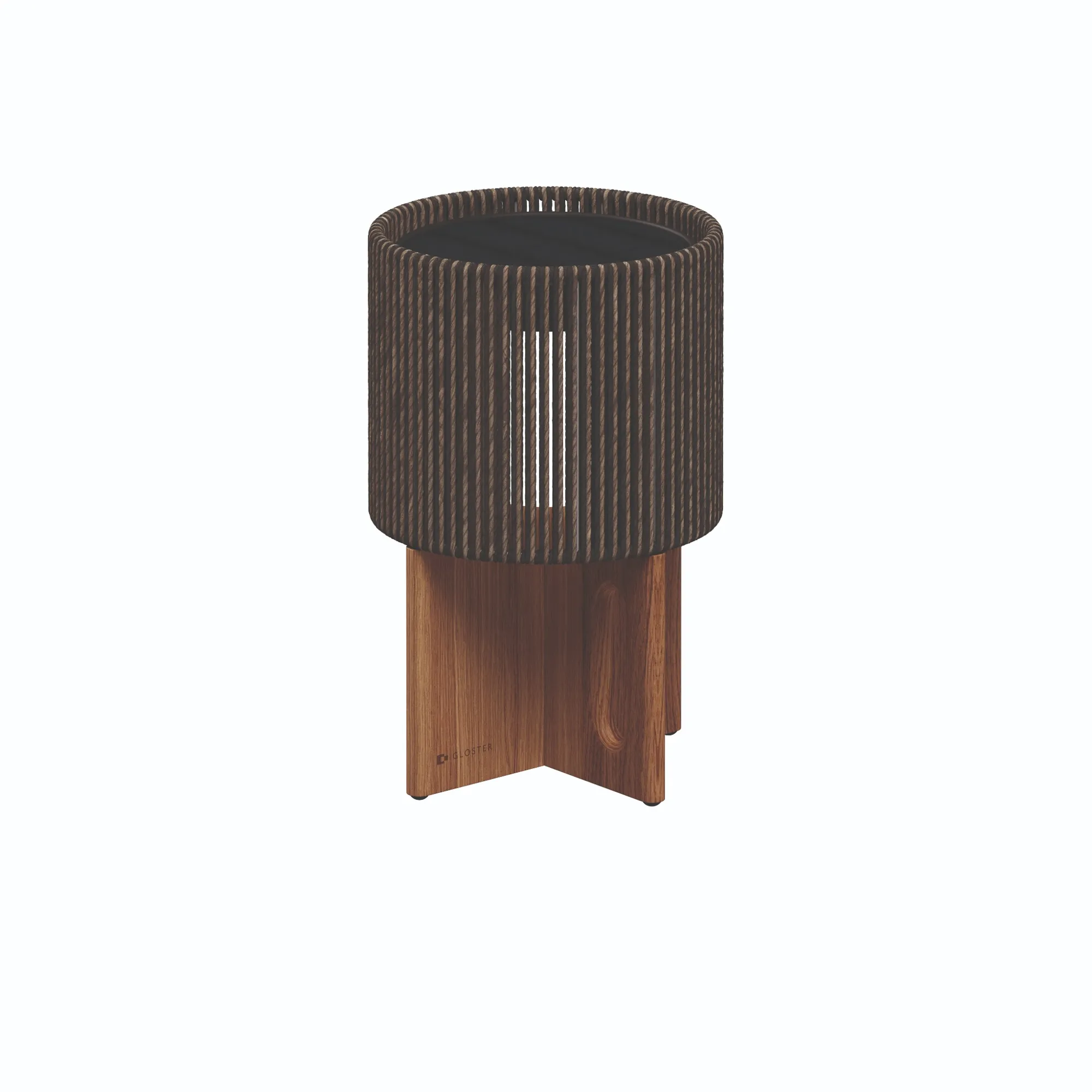 AMBIENT COMPASS LANTERN - SMALL UMBER NATURAL